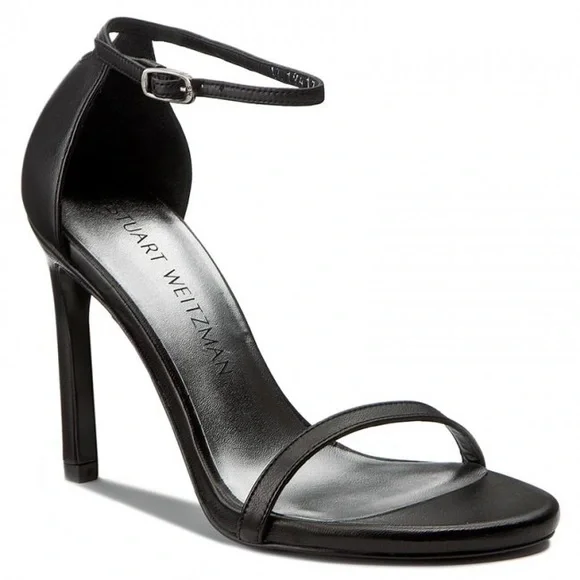 Stuart Weitzman Nudistsong heels in Black Nappa Leather in size 41 - Picture 5 of 6